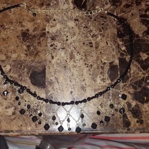 Black antique choker brand new